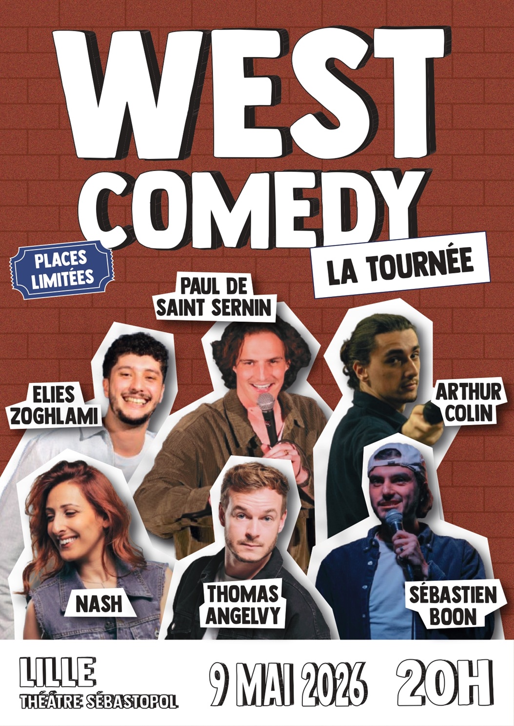 West Comedy – La tournée
